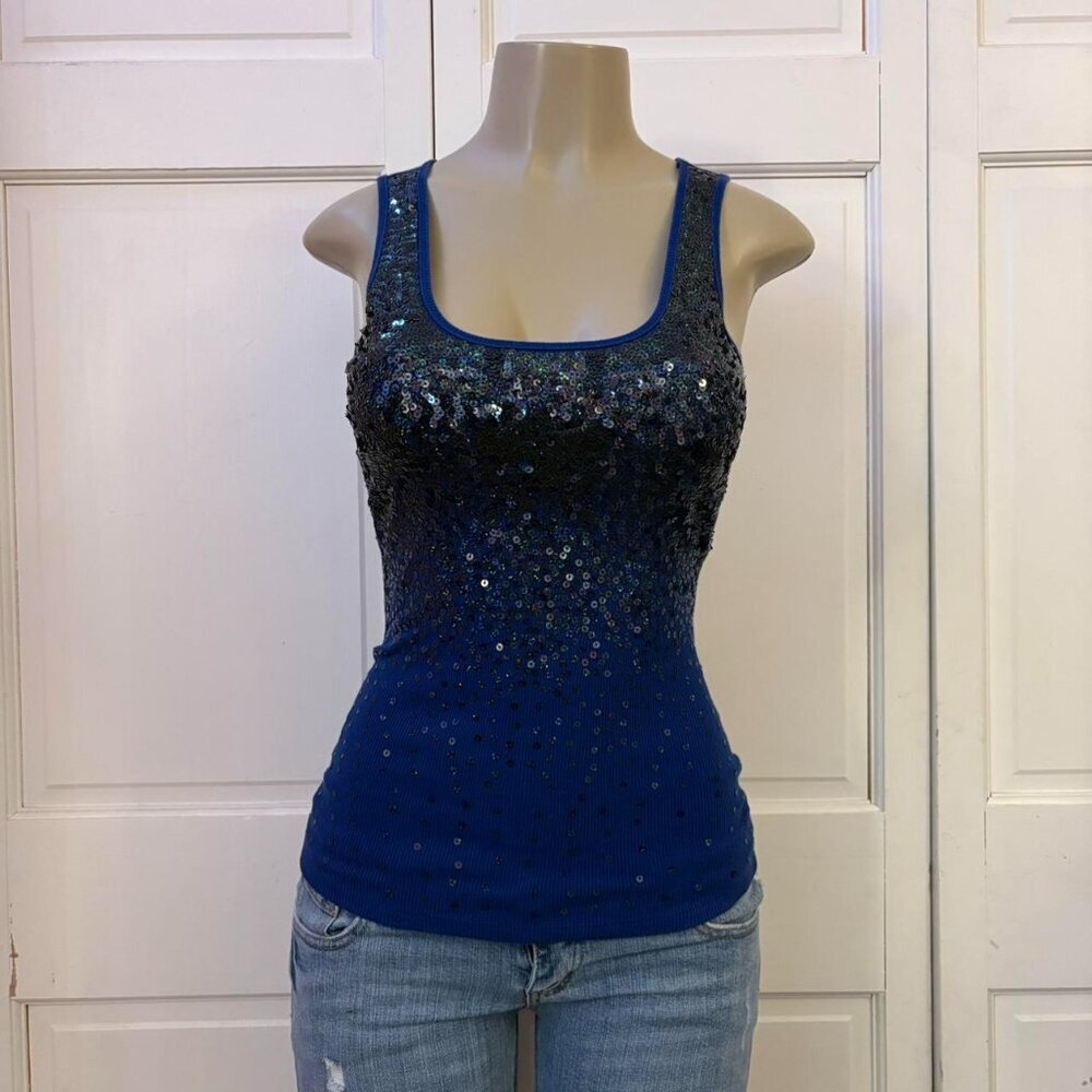 Mcbling Sequin Express Tank Top